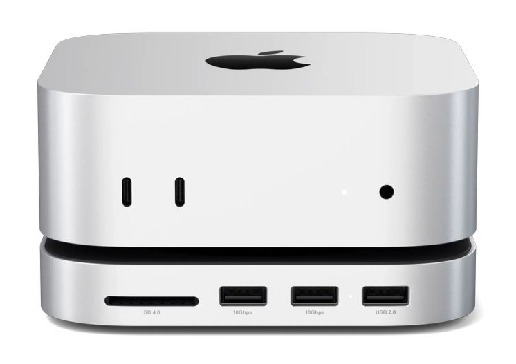 Satechi 为苹果 2024 款 Mac mini 推新扩展坞：3 个 USB-A 端口，最高扩展 4TB 存储